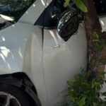 Após perder os sentidos, motorista bate em árvore e fica presa nas ferragens em Piracicaba