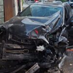 Condutora tenta fugir após destruir o muro de estabelecimento no Centro de Piracicaba