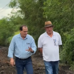 Zanatta acompanha obra de drenagem e anuncia pacote de mais de R$ 10 milhões em investimentos