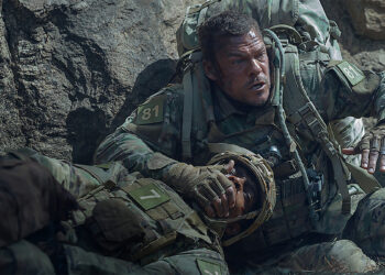 Cena de divulgação do filme War Machine (Máquina de Guerra), da Netflix