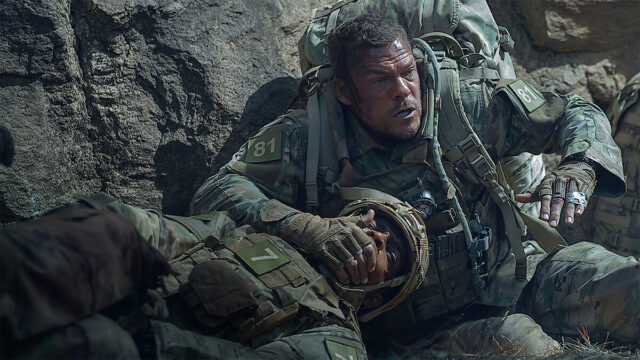 Cena de divulgação do filme War Machine (Máquina de Guerra), da Netflix