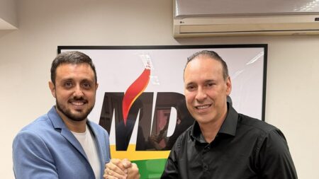 Henrique Monforte, o Biskui, assume a presidência do MDB em Piracicaba