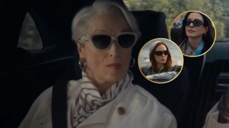 O retorno dos lenços: como detalhes do figurino de ‘O Diabo Veste Prada 2’ estão ditando a moda