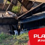 Capotamento de caminhão deixa um morto e outra pessoa ferida na Rodovia Piracicaba-Saltinho