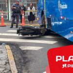 Motociclista morre atropelado por ônibus ao lado da Praça Central de Piracicaba