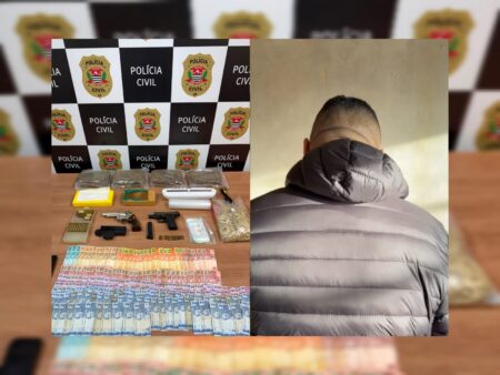 Investigado por abastecer tráfico é preso com drogas, armas furtadas e munições em operação da Deic em Piracicaba