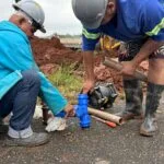 Mais de 65% dos novos registros da rede de água já foram instalados em Piracicaba