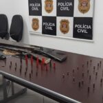 Denúncia de agressões contra menino de 11 anos leva Polícia Civil a descobrir arsenal clandestino na zona rural de Piracicaba