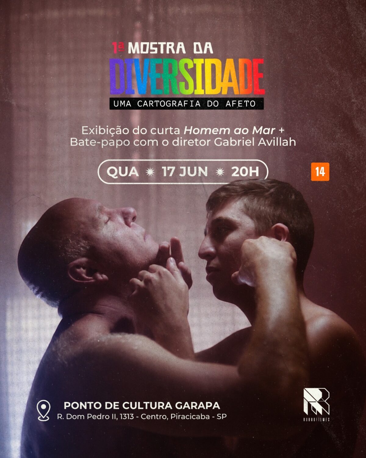 Curta premiado de Piracicaba é atração na Mostra da Diversidade LGBTQIA+