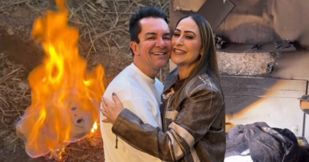 Esposa de Regis Danese queima Labubu após incêndio em quarto do filho