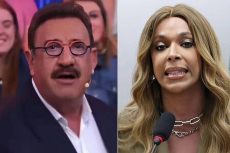 Ratinho aciona STF contra Erika Hilton por falas sobre escravidão e filho
