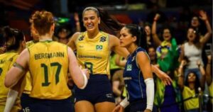 Brasil bate Itália na VNL sem Gabi e quebra invencibilidade