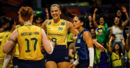 Brasil bate Itália na VNL sem Gabi e quebra invencibilidade