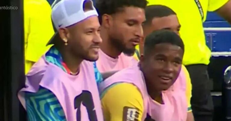 Endrick desabafa no banco enquanto Brasil espera Neymar contra o Haiti