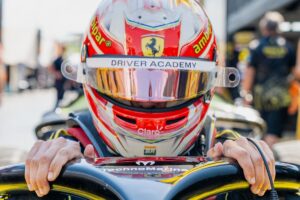 Câmara larga na terceira fila na Áustria e mira pontos após primeira vitória na F2