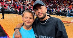 Davi Lucca, filho de Neymar, lança dinossauros 3D em edição da Copa