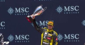 Rafael Câmara supera Mônaco e vence pela 1ª vez na Fórmula 2