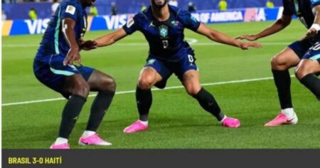 Brasil vence Haiti por 3 a 0 e mantém Vini Jr no centro das atenções na Copa