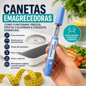 Canetas emagrecedoras põem perda muscular no centro do emagrecimento rápido