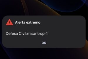 Defesa Civil tira alerta nacional do ar após disparo falso em celulares