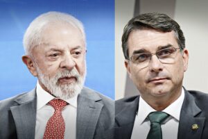 Flávio Bolsonaro leva notícia-crime contra Lula ao STF