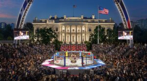 Casa Branca recebe UFC com Poatan em luta de cinturão nos 80 anos de Trump