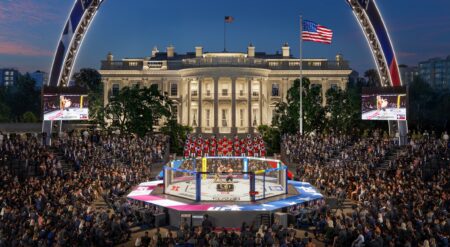 Casa Branca recebe UFC com Poatan em luta de cinturão nos 80 anos de Trump