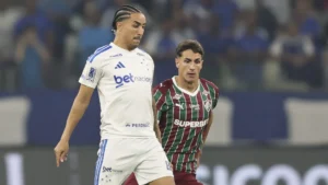 Matheus Pereira lamenta empate do Cruzeiro com Fluminense: ‘custou dois pontos’
