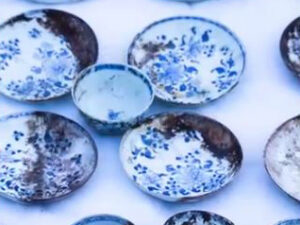 Noruega resgata porcelana chinesa de naufrágio do século 18
