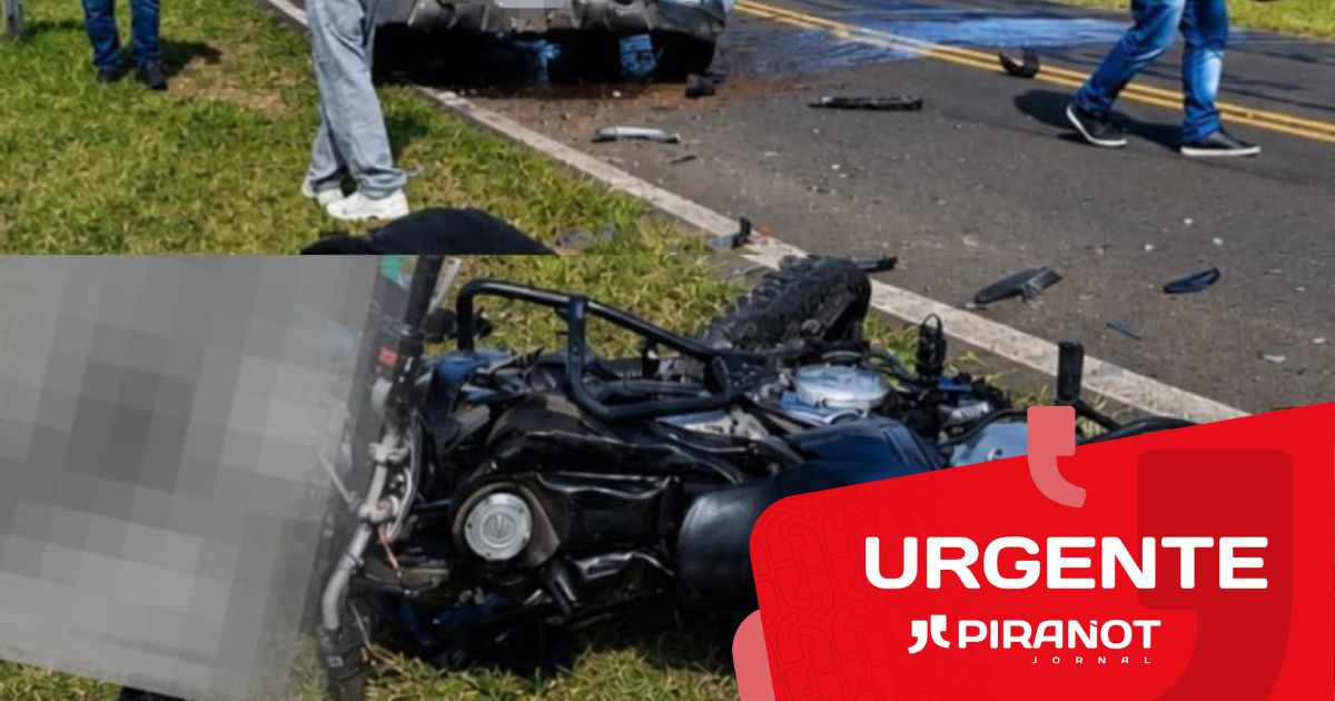Condutor e garupa ficam em estado gravíssimo após acidente envolvendo caminhonete na Serra de São Pedro