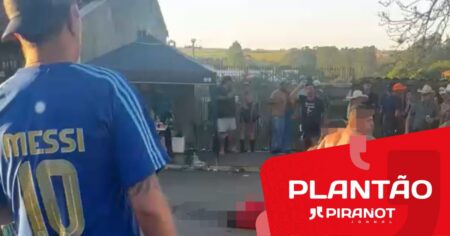 Homem morre após ser baleado durante intervenção da PM; ele estava armado com uma faca