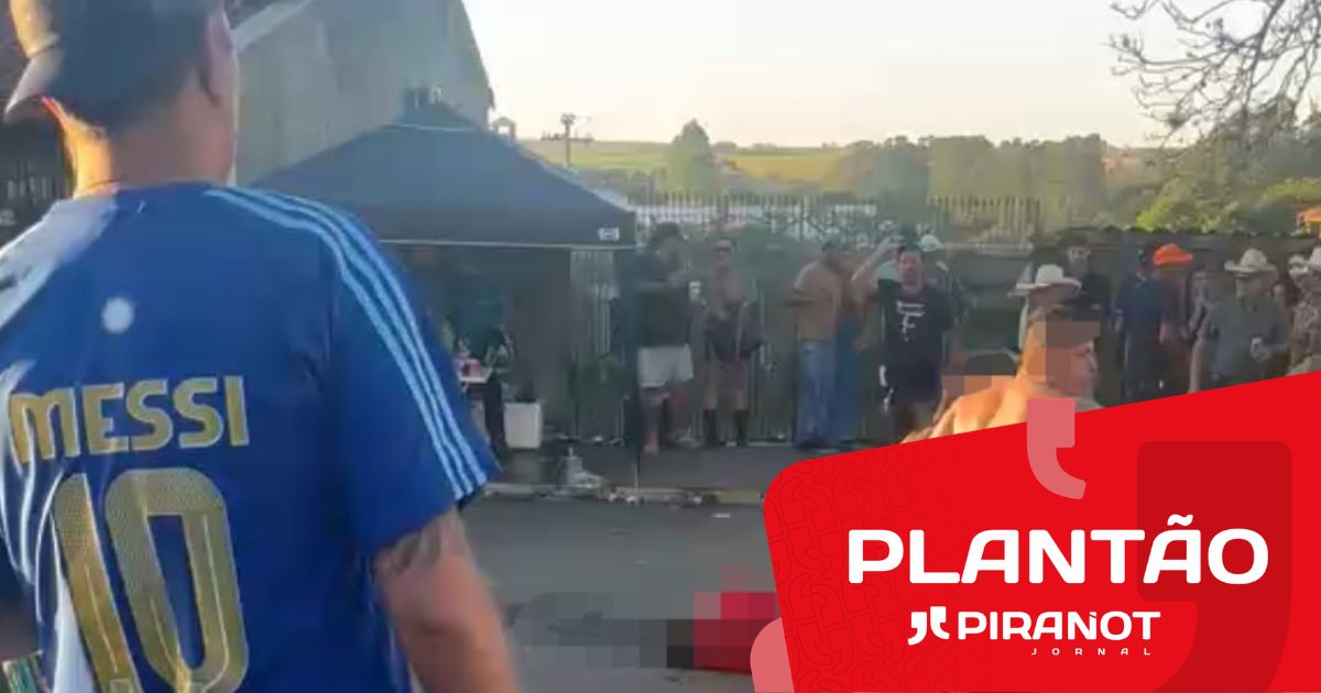 Homem morre após ser baleado durante intervenção da PM; ele estava armado com uma faca