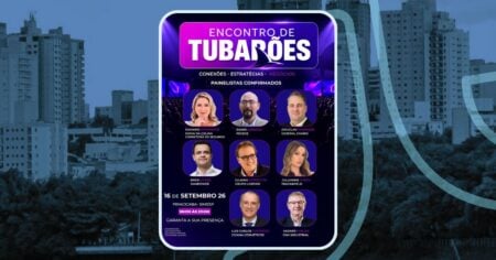 Piracicaba recebe a 7ª edição do Encontro de Tubarões, evento que conecta lideranças para impulsionar negócios e o desenvolvimento regional