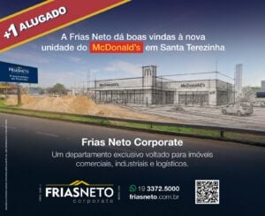 Frias Neto dá as boas-vindas ao McDonald’s em Santa Terezinha
