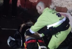 Ciclista é socorrido em estado grave após sofre fratura exposta depois ser atropelado em Piracicaba