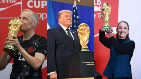 Sheinbaum aceita convite de Trump para final da Copa em Nova Jersey