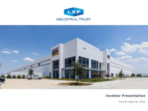 Brookfield e CPP Investments fecham compra do LXP Industrial Trust por US$ 5,2 bi