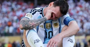 Messi desabafa após vice na Copa: ‘A dor é muito grande’
