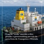 Petrobras abastece navio da Transpetro com B30 e prevê 22% menos emissões