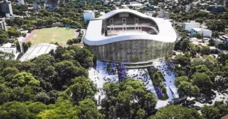Olímpia apresenta arena de R$ 413 milhões para mirar Copa de 2030