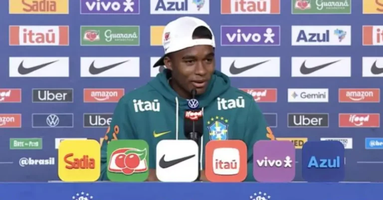 Endrick cita Neymar e Ancelotti na briga por espaço na Seleção