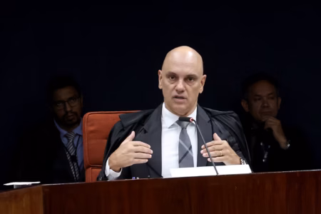 STF vê declarações de Flávio contra Moraes como risco à imagem de moderado