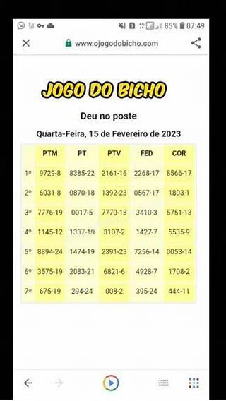 Deu no Poste: confira o resultado do Jogo do Bicho deste domingo (19)
