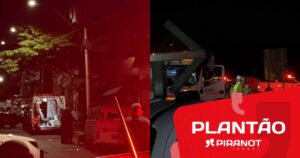 Madrugada de tensão tem homem com faca contido e cerco após capotamento na região de Piracicaba