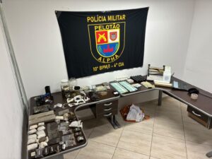Polícia Militar apreende cerca de R$ 500 mil em drogas e prende homem por tráfico em Piracicaba