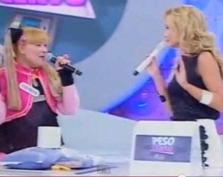 Tidinha no Programa da Eliana, em 2013.