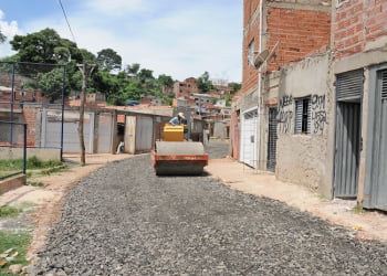 Cascalhamento de ruas na comunidade da Portelinha devem durar até três dias - Foto: Divulgação