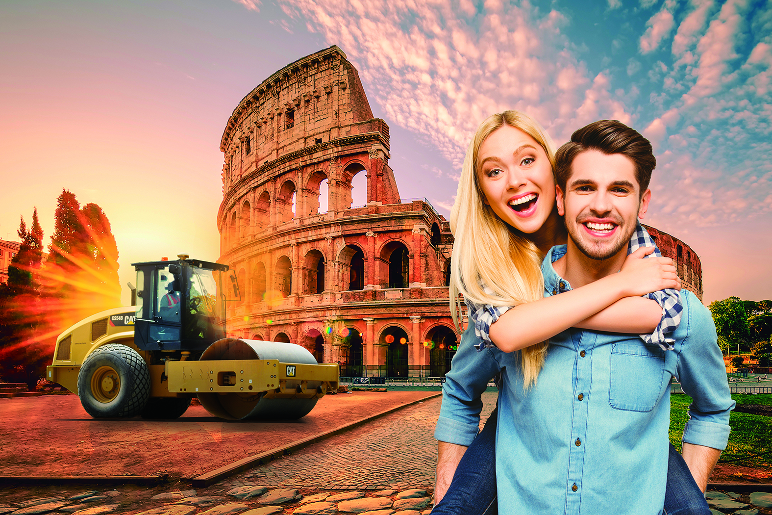 Caterpillar monta estúdio fotográfico e proporciona viagem virtual pelo mundo na Festa das Nações