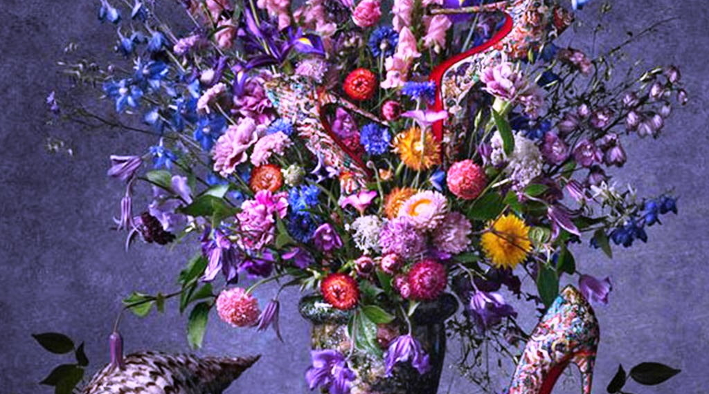 Use looks florais no Inverno.