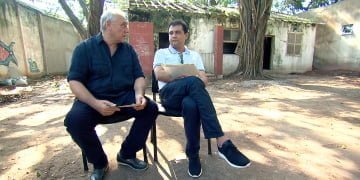 Marcelo Rezende se emociona ao visitar lugares que marcaram sua vida